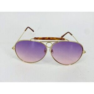 Elope Purple Lense Aviator Sunglasses Dr. Pepper Color Rock & Roll Tortoiseshell
